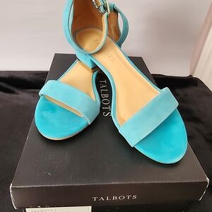 Talbots Women's Blue Sandals